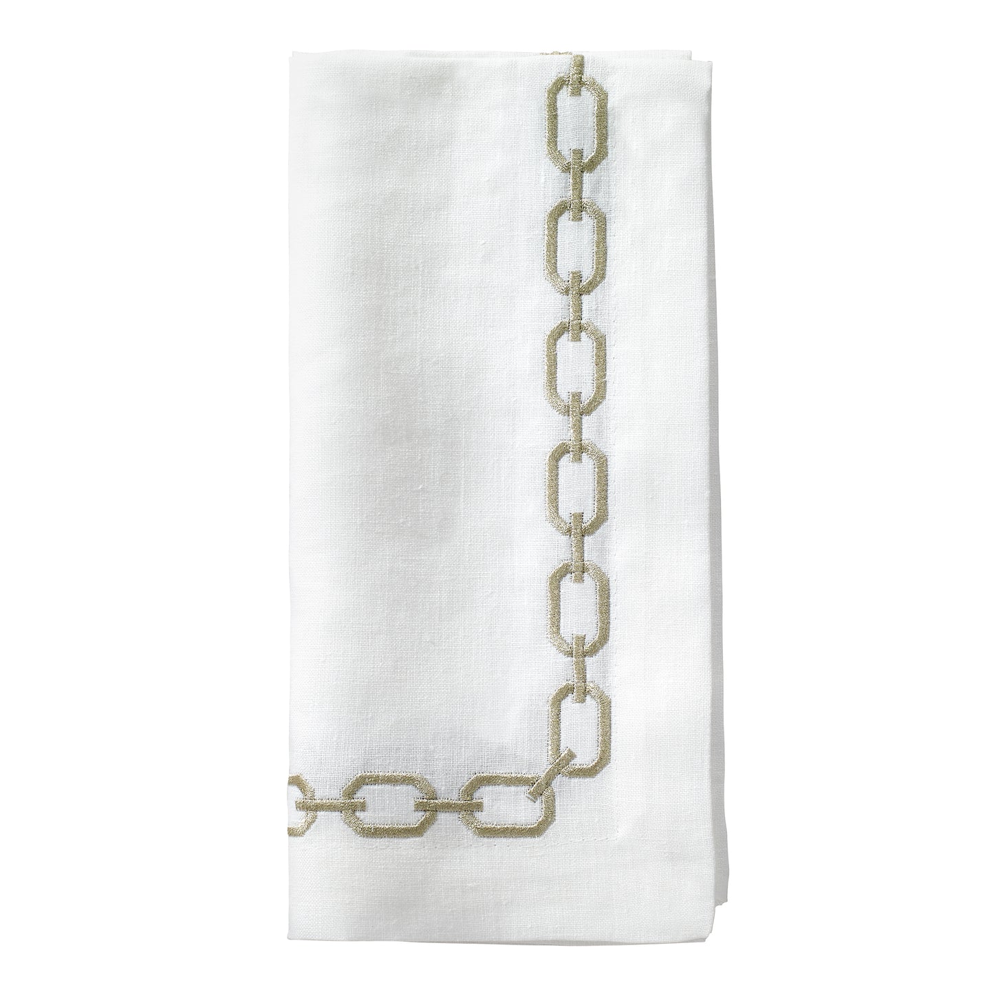 Chains Gold Napkin, Set of 4