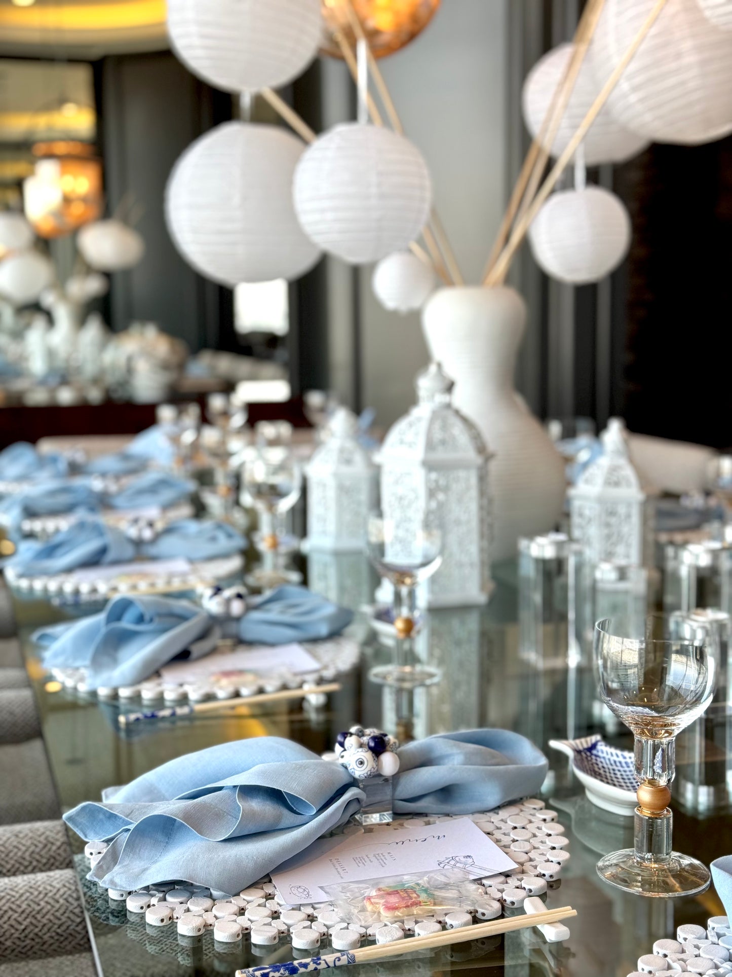 Riviera Iceberg Napkin, Set of 4