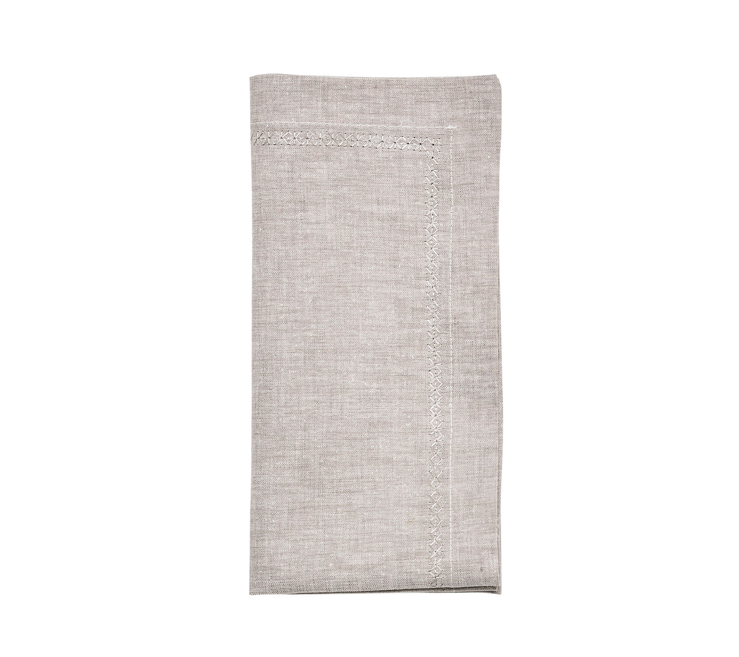 Classic Napkin in Gray, Set of 4