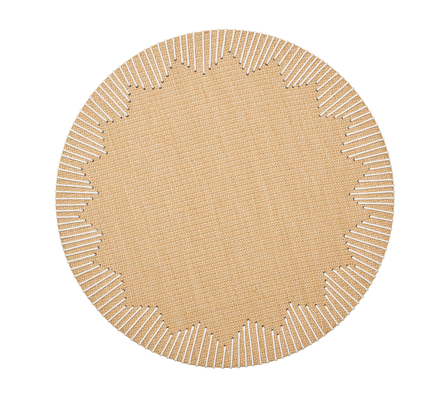 Dream Weaver Placemat in Natural & White, Set of 4