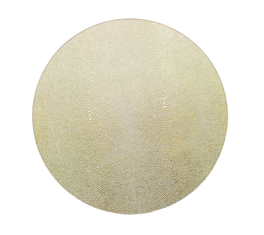 Pebble Placemat in Gold, Set of 4