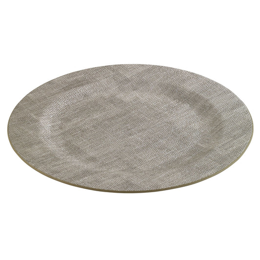 Luster Birch Charger Plate, Set of 4