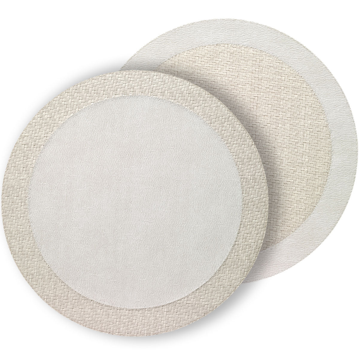 Halo Antique White Cream Mat, Set of 4