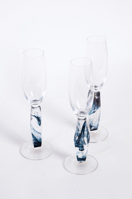 Bublz Champagne Glass