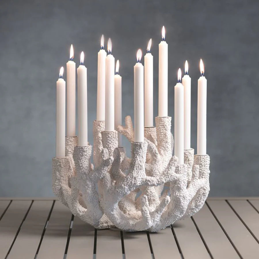 Cayo Coral 12-Tier Taper Holder