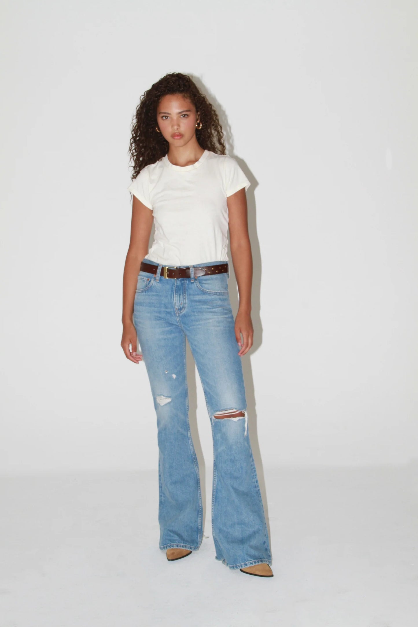 Atlanta Mid Rise Flare- Peachtree