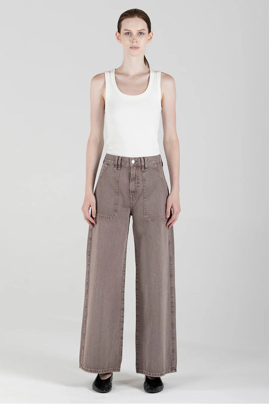 Matis Wide Leg - Rosewood