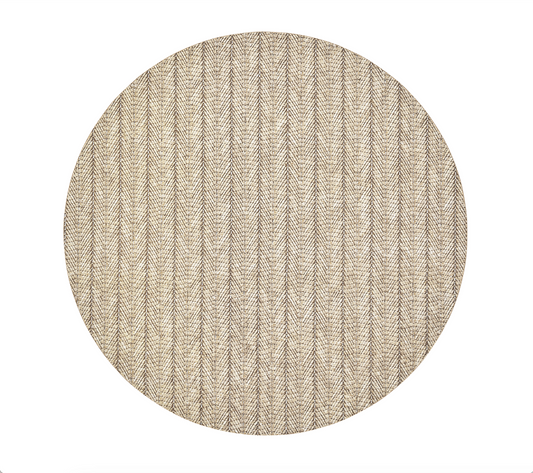 Herringbone Placemat in Tan, Set of 4